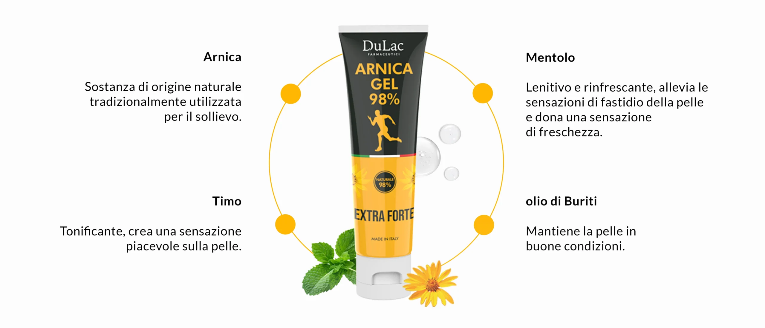 ingredienti arnica 98 100ml