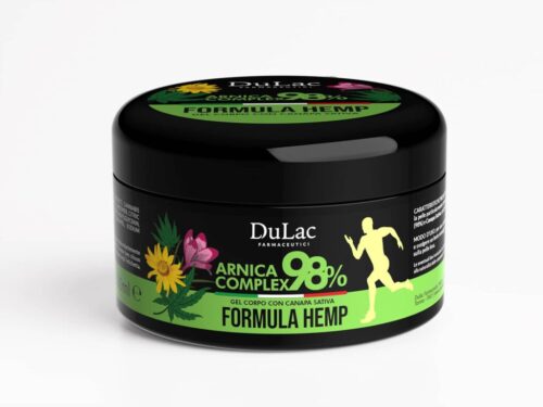 dulac gel arnica hemp canapa